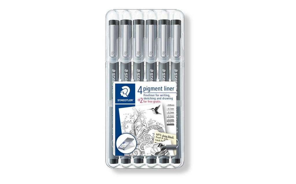 STAE PIGMENT LINER 4 PLUS 2 
