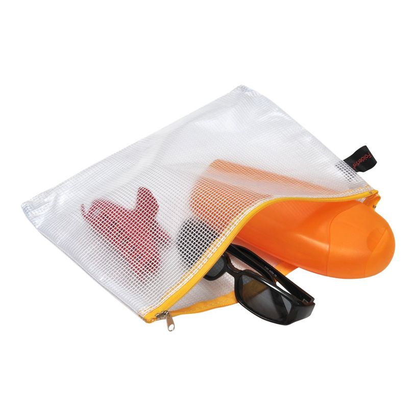 POCHETTES ZIP JAUNE