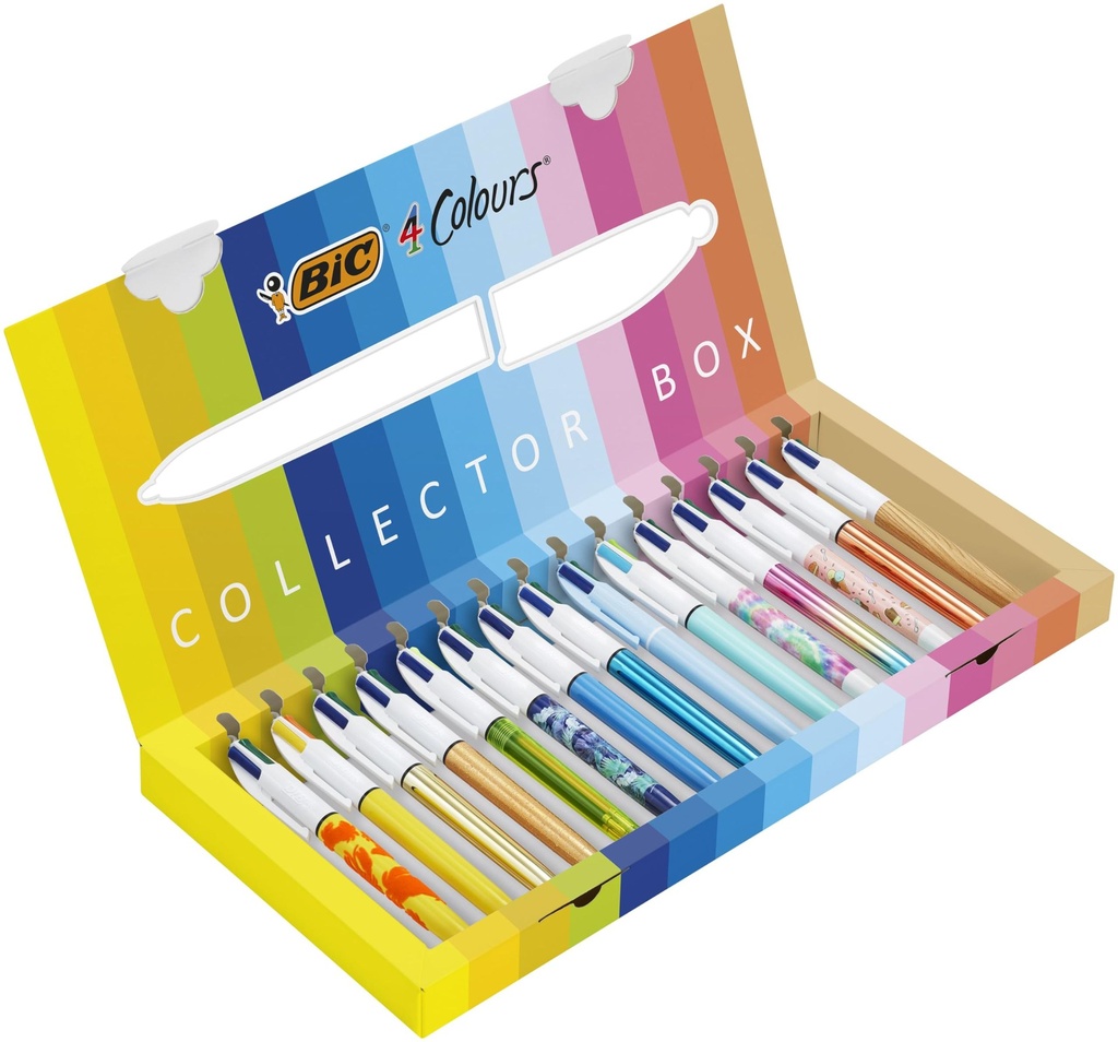 bic 4 couleur collector box