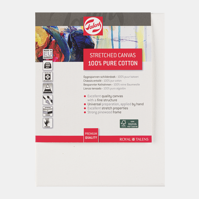talens toile pure cotton 18x24cm