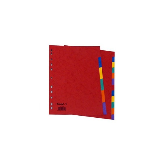 bronyl intercalaires carton par 6