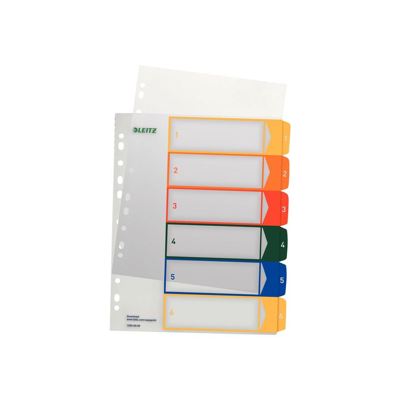 LEITZ INTERCALAIRE IMPRIMABLE