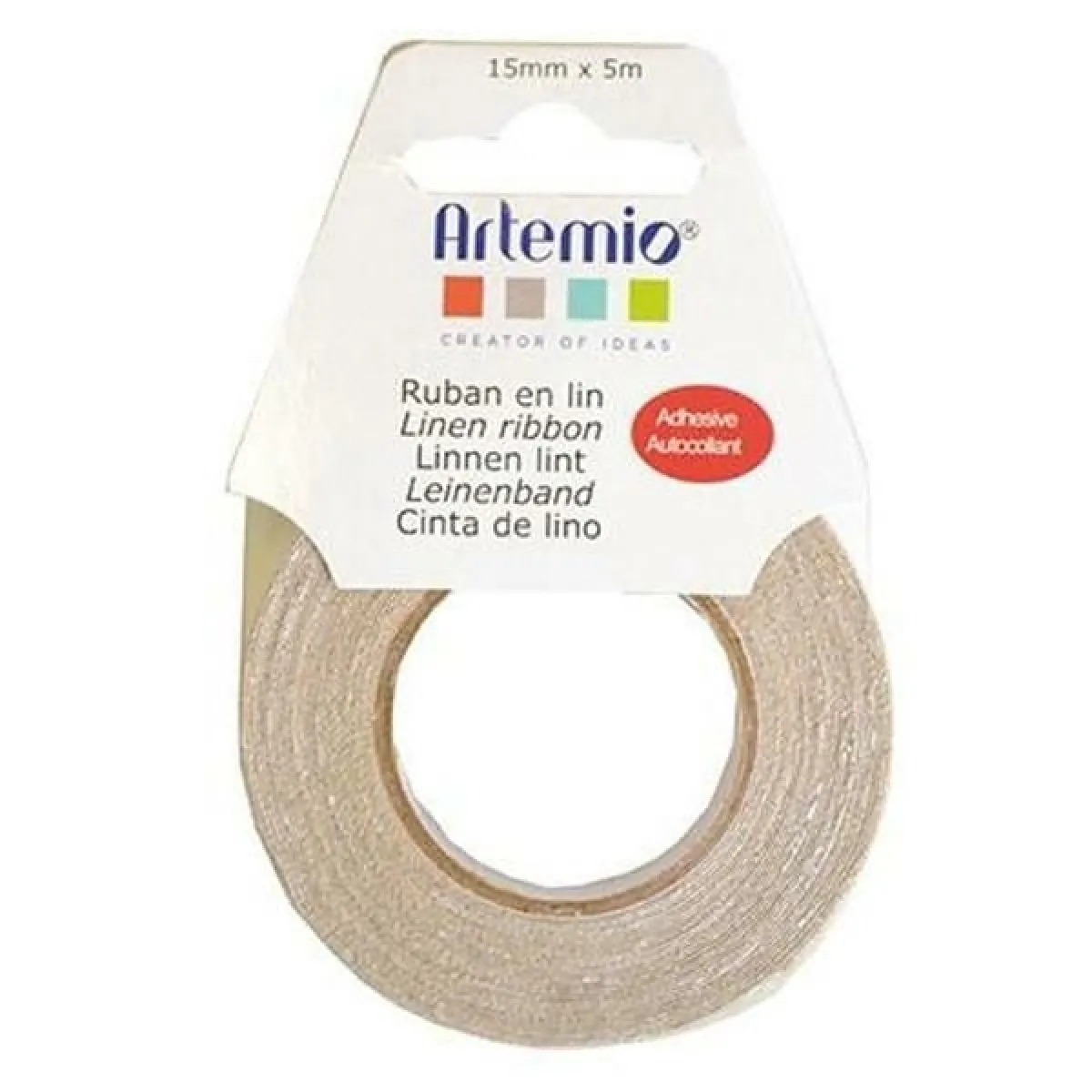 Artemio ruban en lin collant