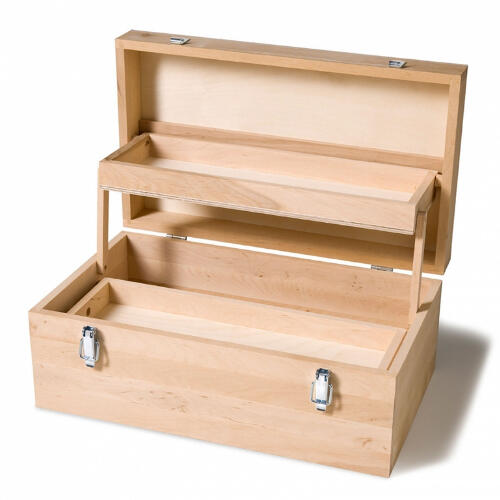 Coffre de bricolage en bois