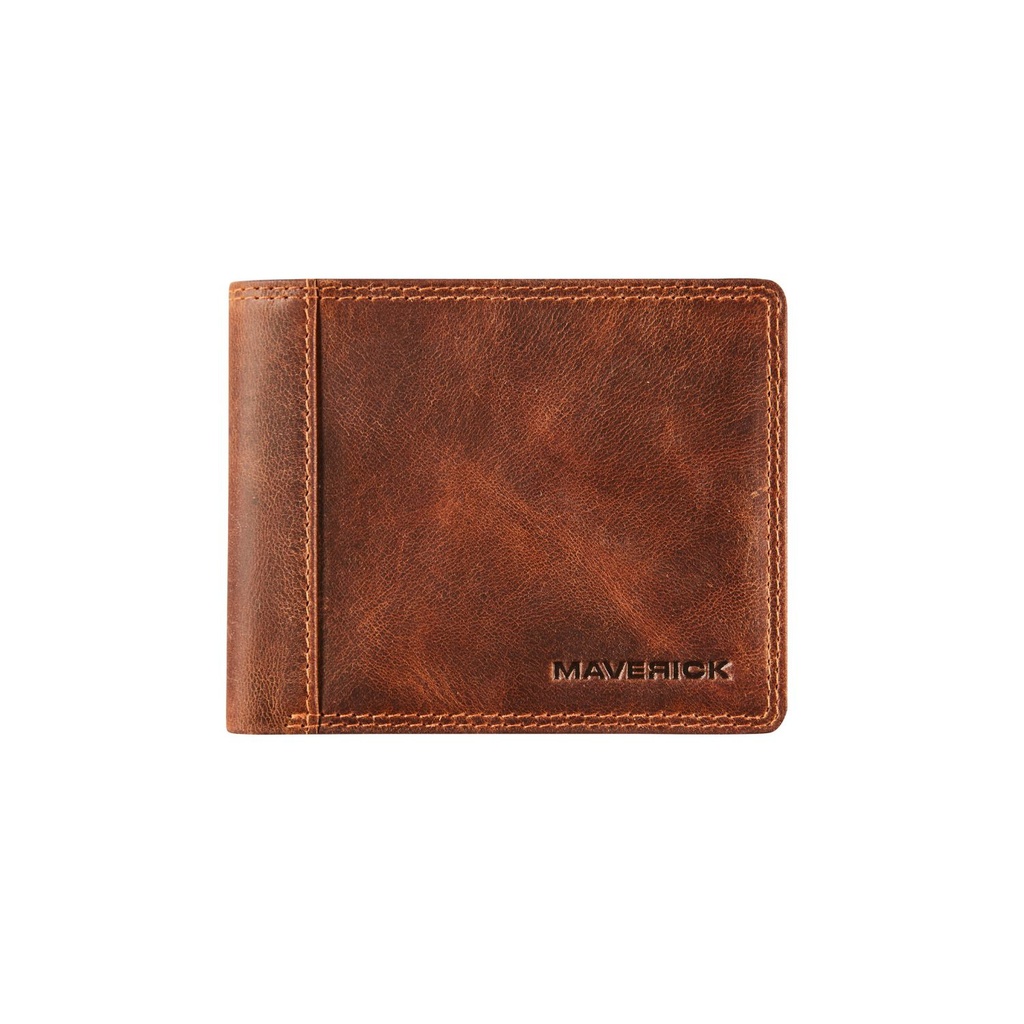 PORTEFEUILLE MAVERICK BRUN