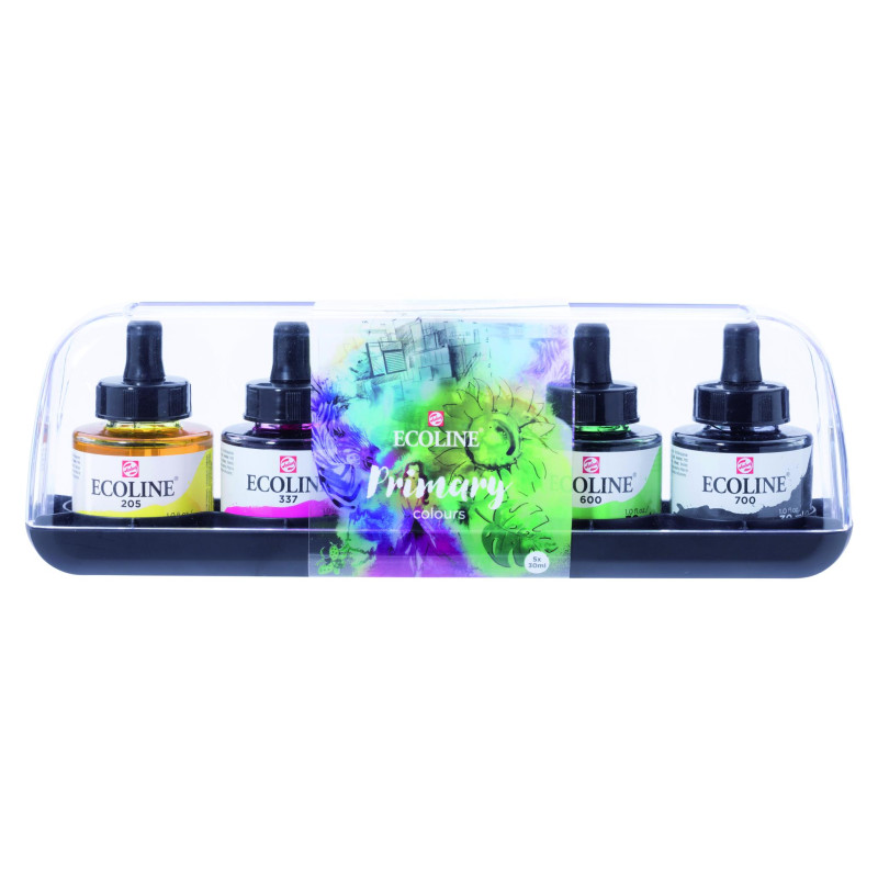 Talens ecoline box de 5 de 30ml