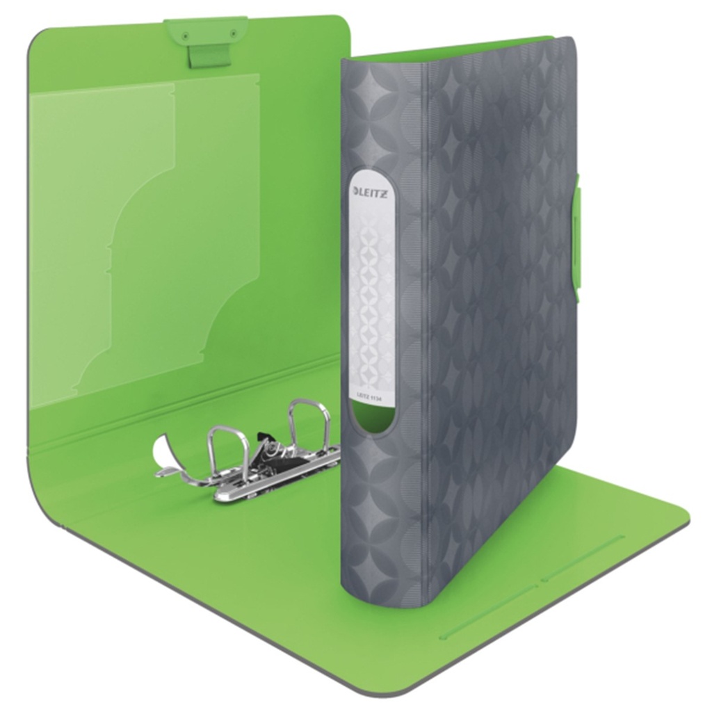 CLASSEUR LEITZ gris/vert