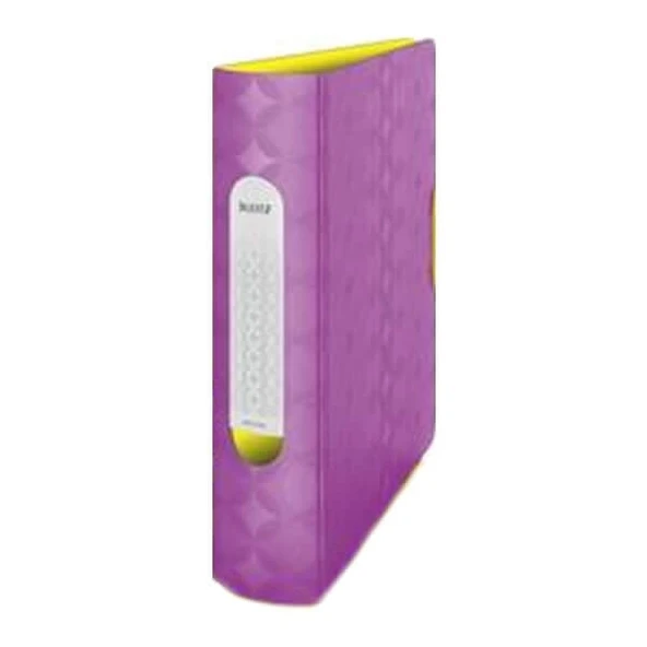 CLASSEUR LEITZ mauve/jaune