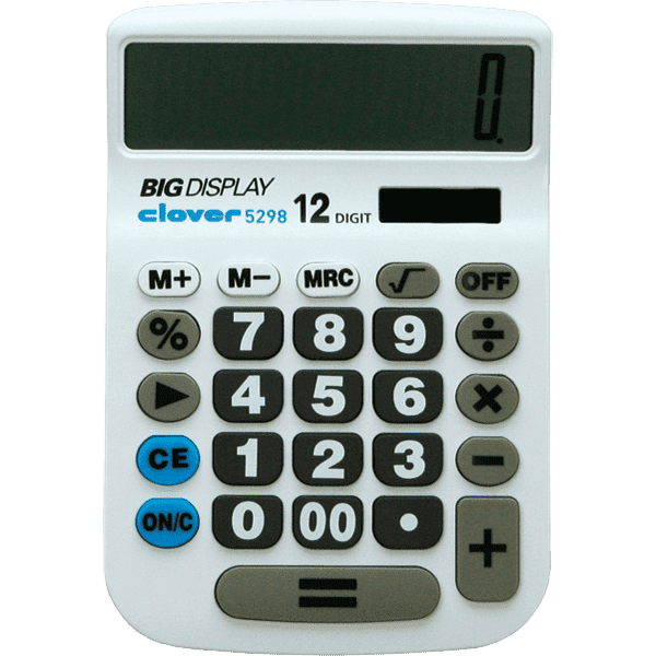 Clover calculatrice 52 98