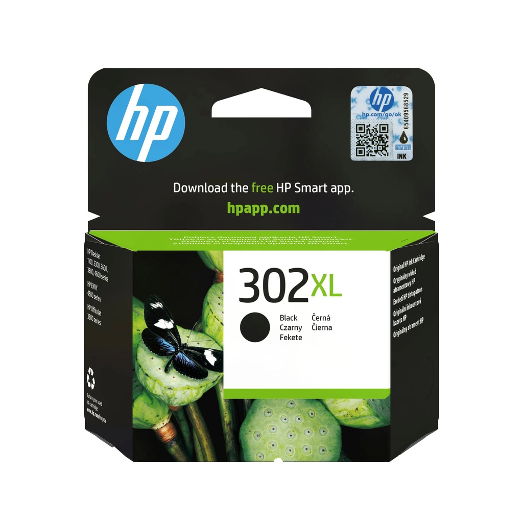 HP 302 XL noir