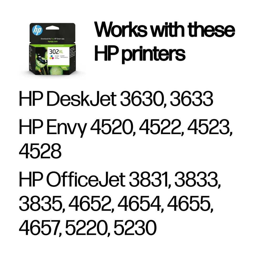 HP 302 XL tricolore