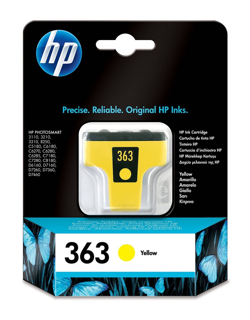 HP 363 jaune