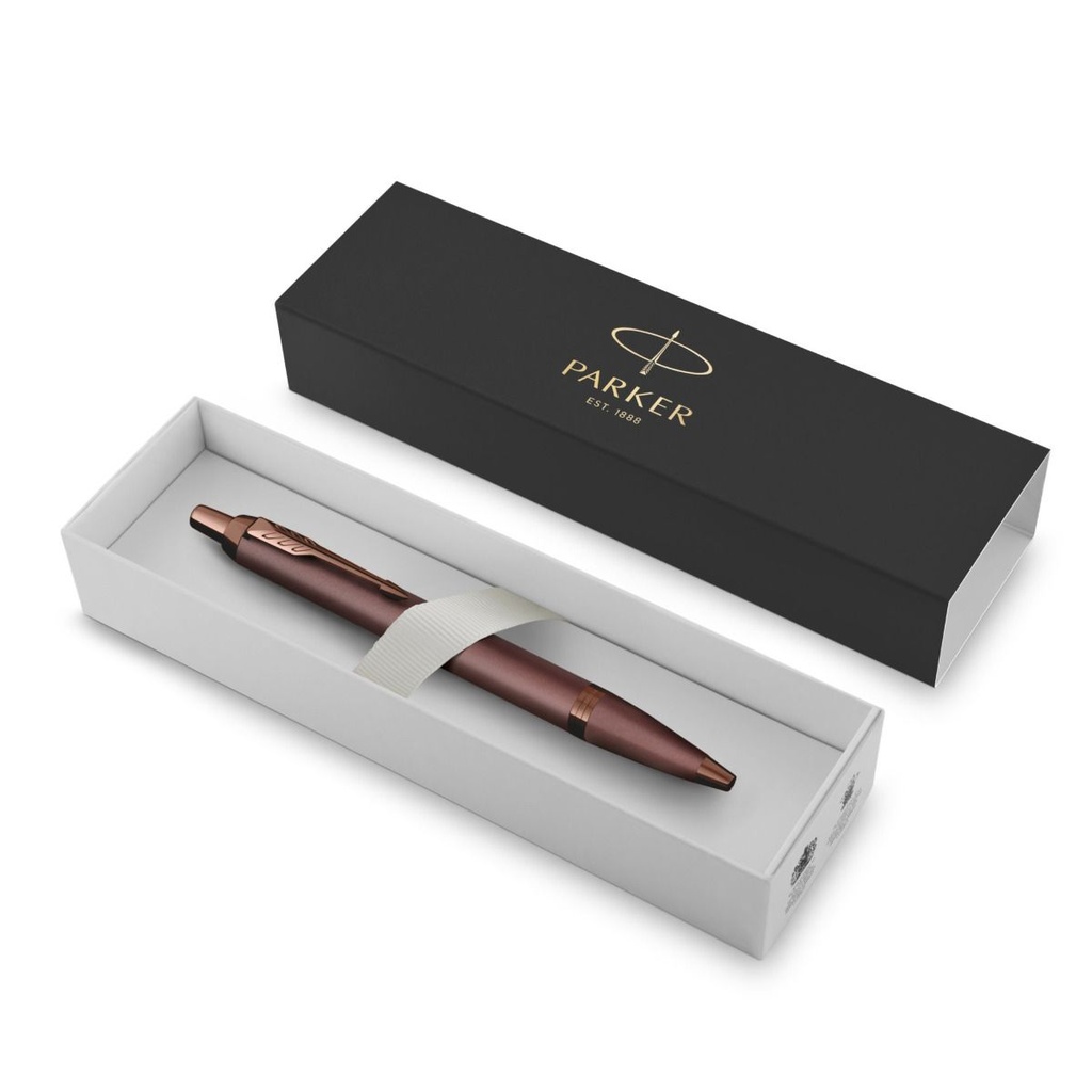 PARKER IM MONO BURGUNDY BILLE