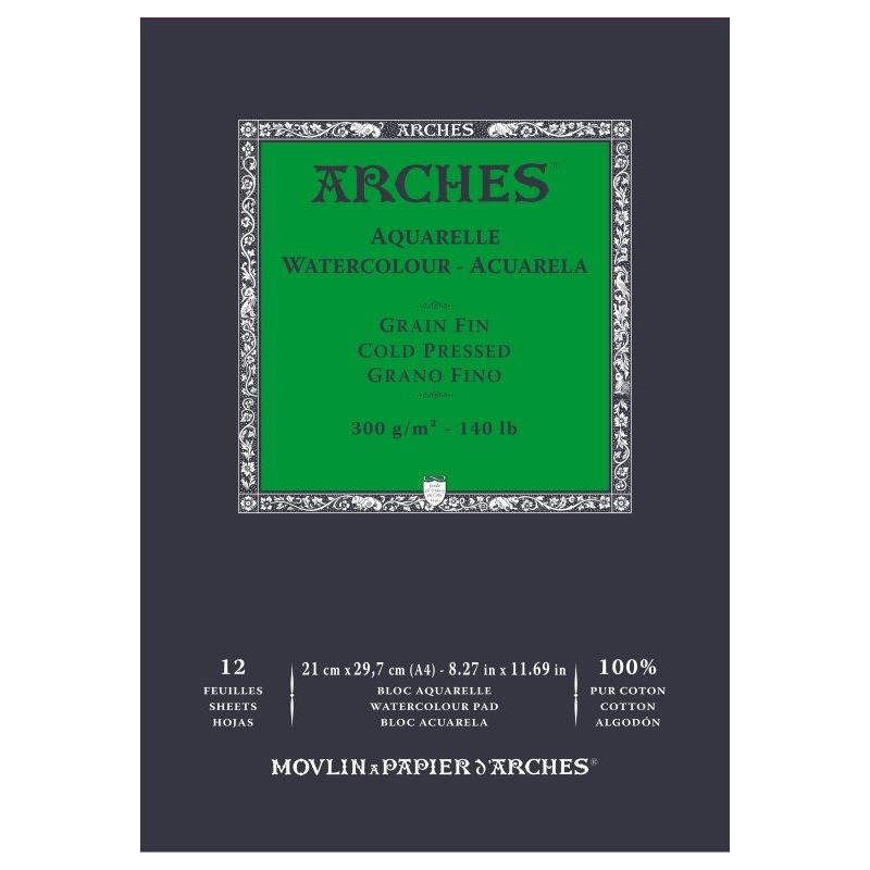 BLOC ARCHES A4 GF 300gr 