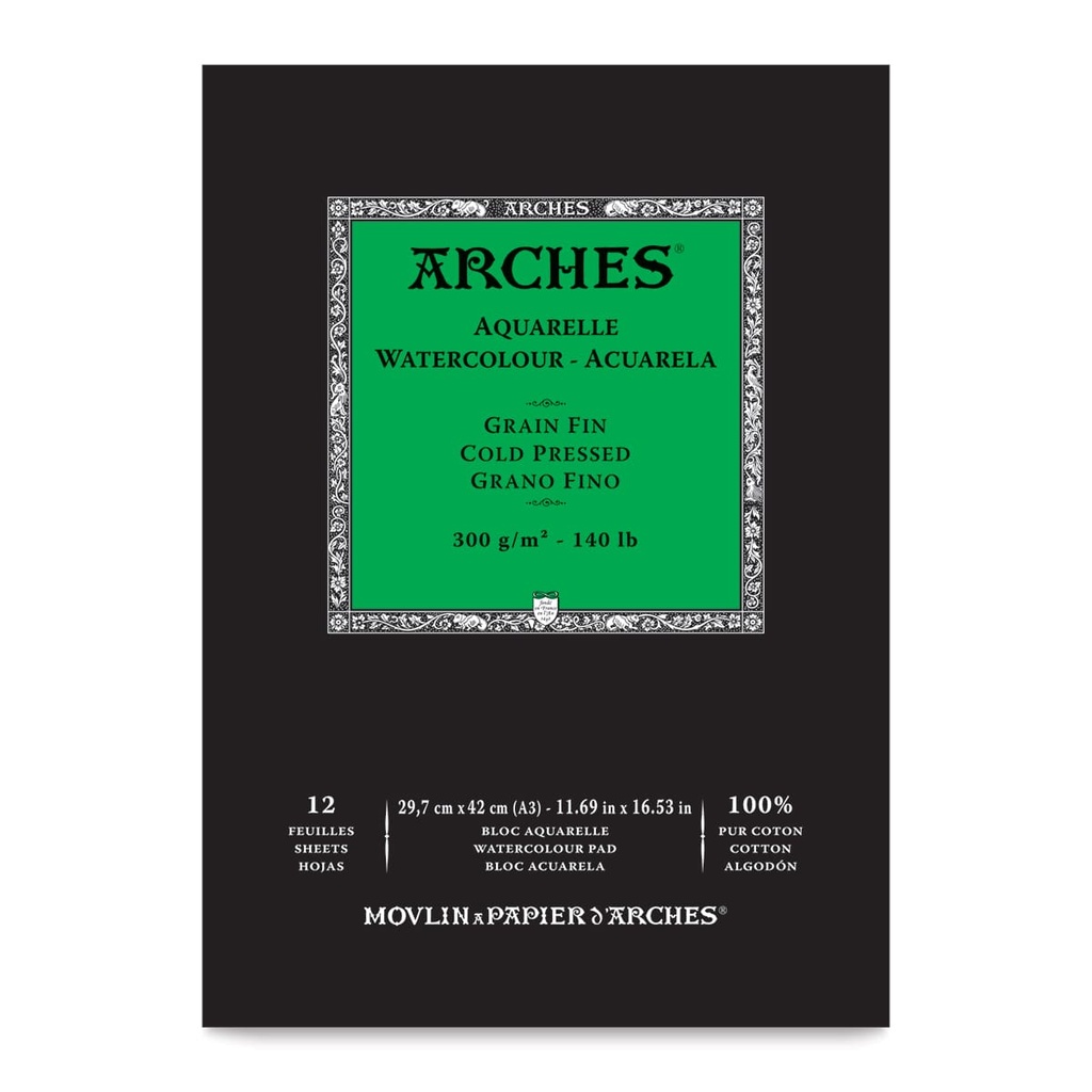 BLOC ARCHES GT 300 gr A3