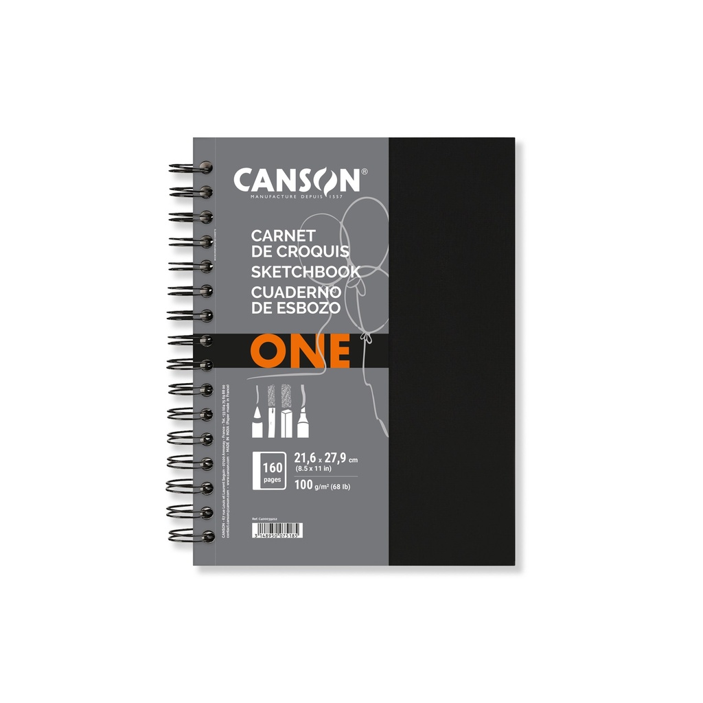 CARNET DE CROQUIS CANSON A4 Spiral
