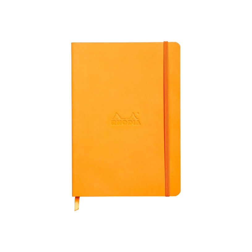 RHODIARAMA SOUPLE A5 5x5 ORANGE 160p 90g