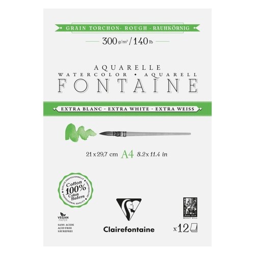 BLOC C2C FONTAINE BLANC GT A4 12f 300g