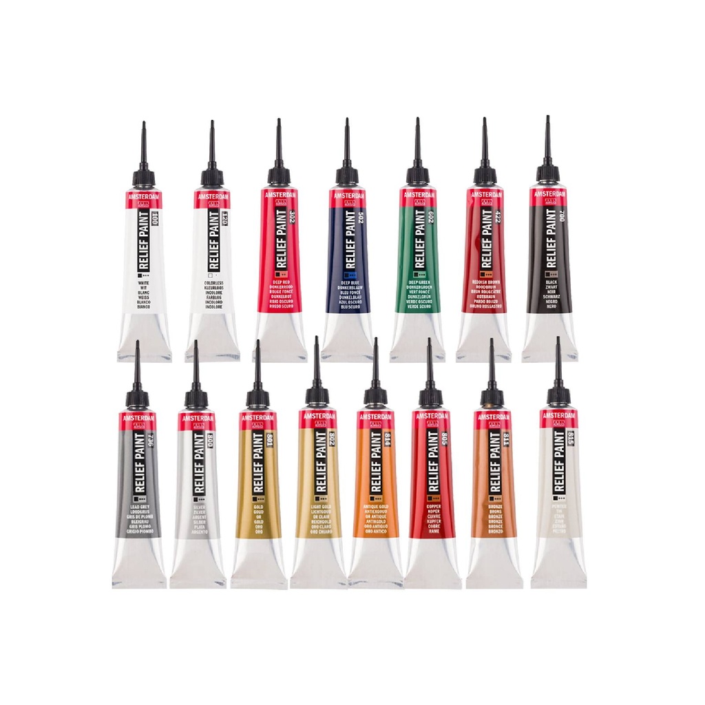 AMSTERDAM REFLIEF PAINT (rouge)
