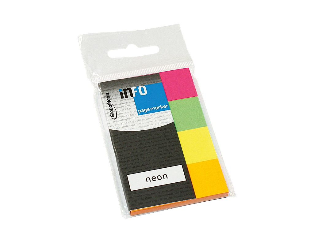 MARQUE PAGE NEON INFO