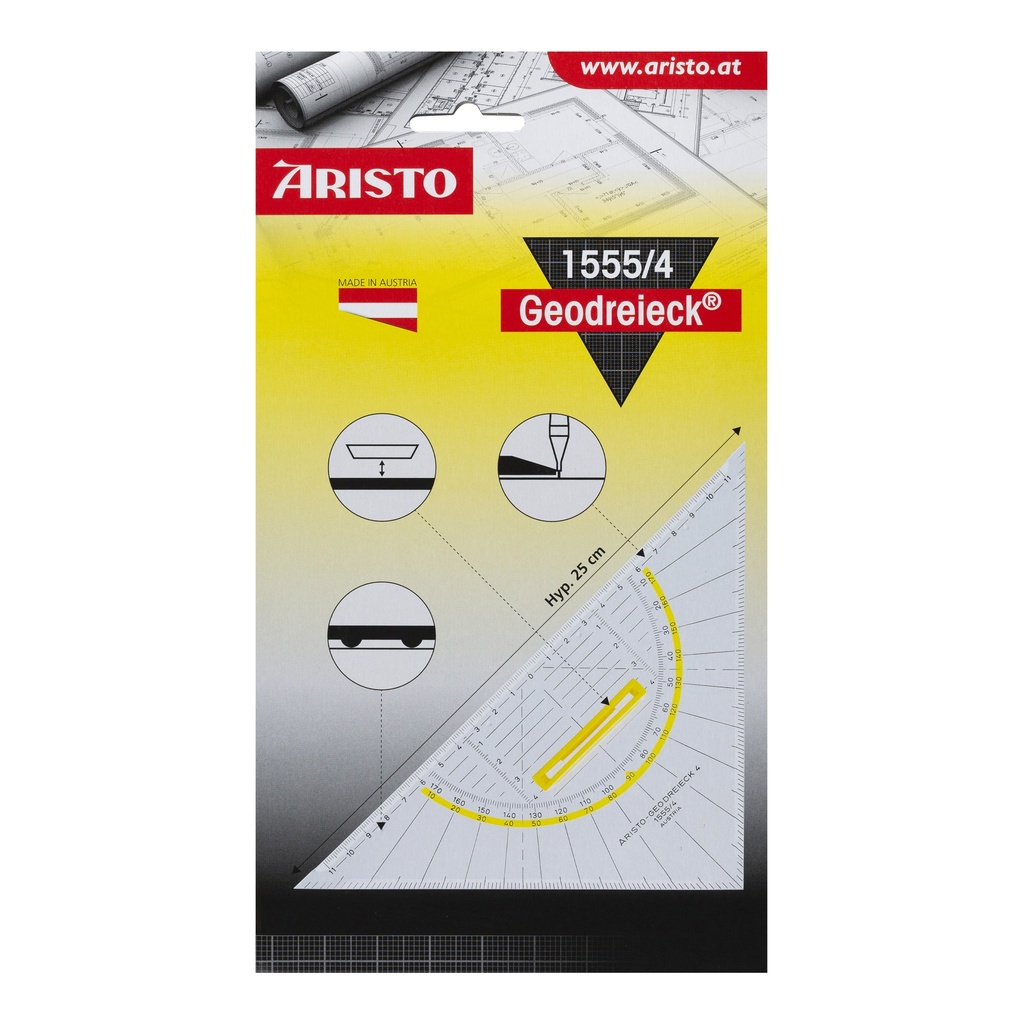 [1555/4] EQUERRE ARISTO 25cm 