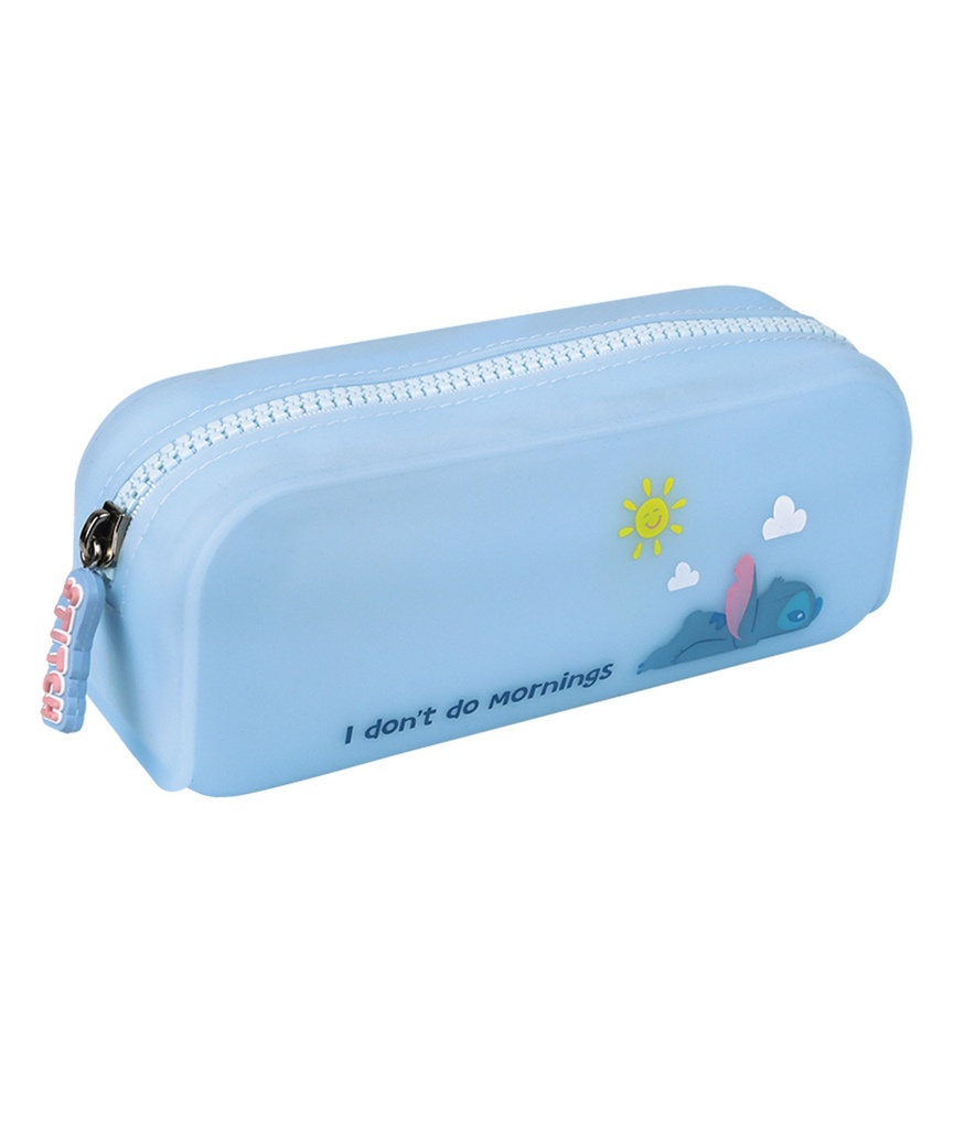 Stitch silicon pencil pouch