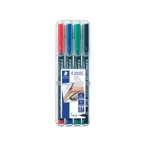 STAEDTLER SET 4 LUMOCOLOR PERMANENT