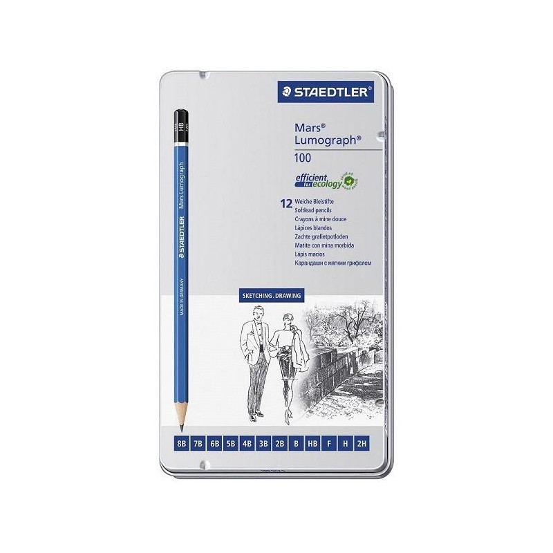 STAEDTLER MARS LUMOGRAPH SET12