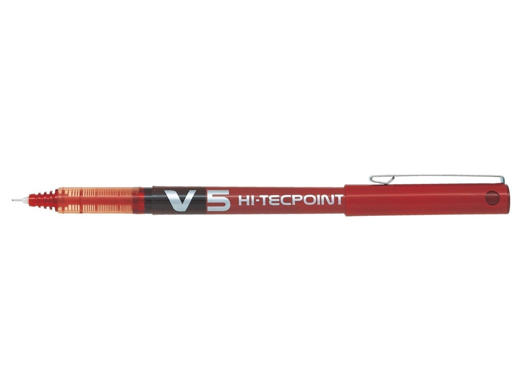 PILOT HI-TECPOINT V7 ET V5 (V5 red)