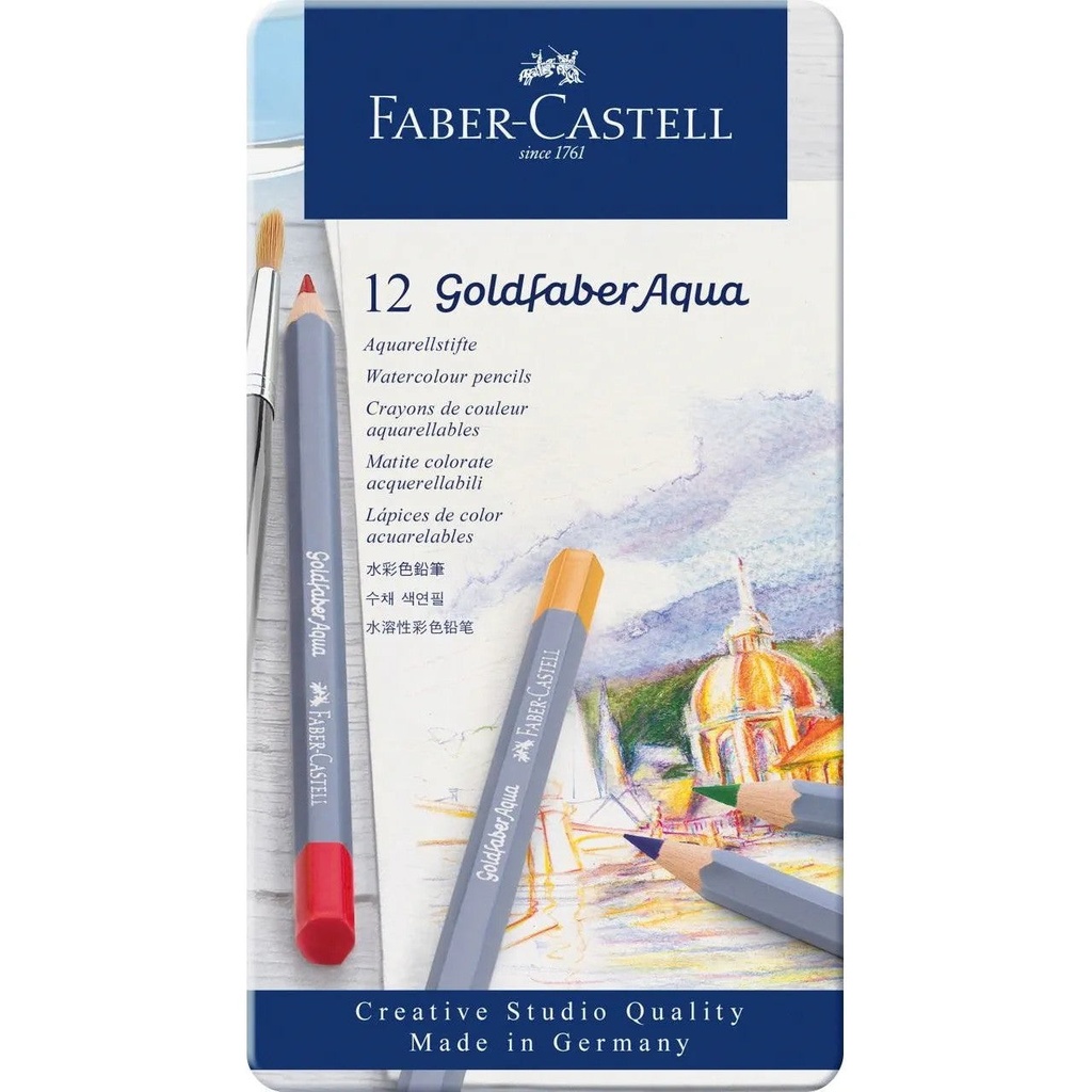 Faber-Castell GoldefaberAQUA 12 
