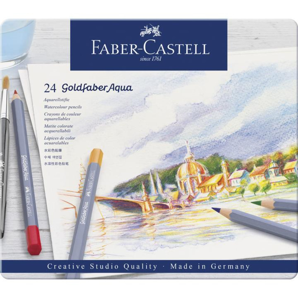 Faber-Castell GoldFaberAQUA 24