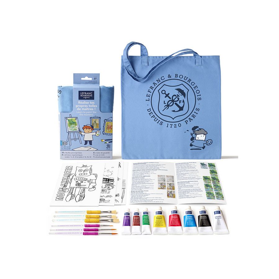 lefranc bourgeois realize ra propres toiles