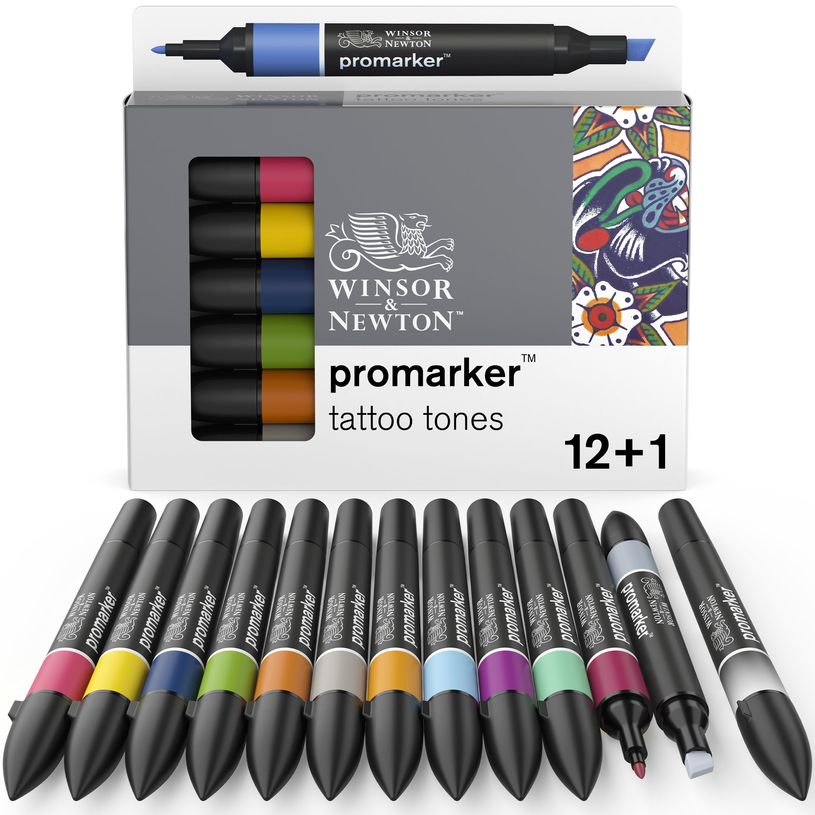 Winsor et newton promarker tatoo tones 