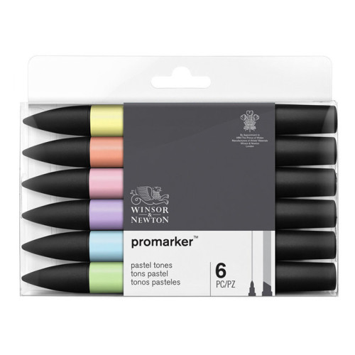 Winsor et newton promarker tones 6