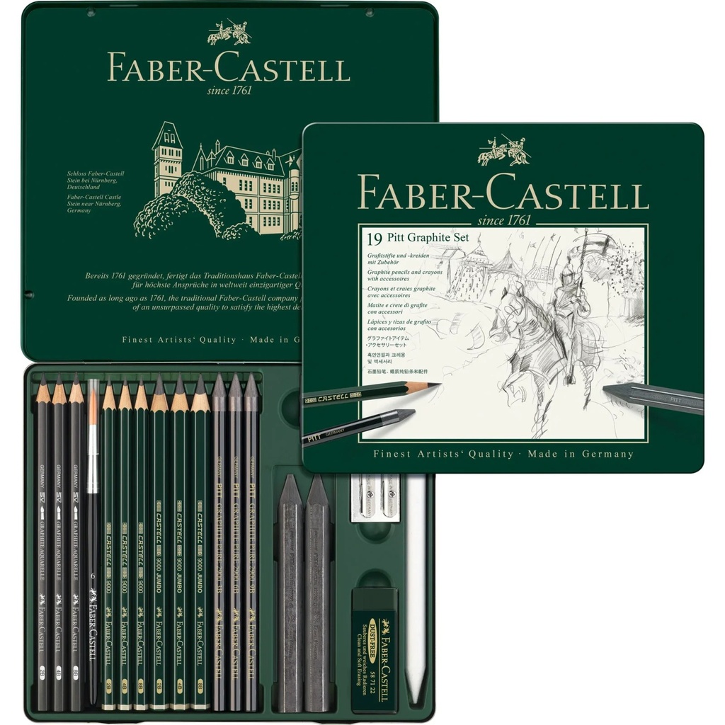 Faber-Castell pitt graphite set 19