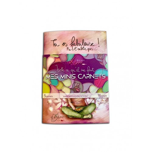 CARNET A6 16 p /5 MON AMIE LUCE
