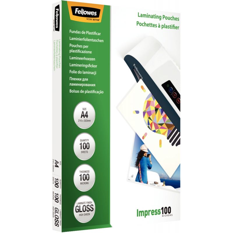 POCHETTE A PLASTIFIER A4 100micron