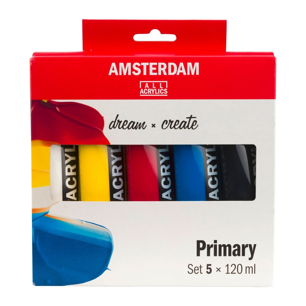 AMSTERDAM PRIMARY SET 5x120ml
