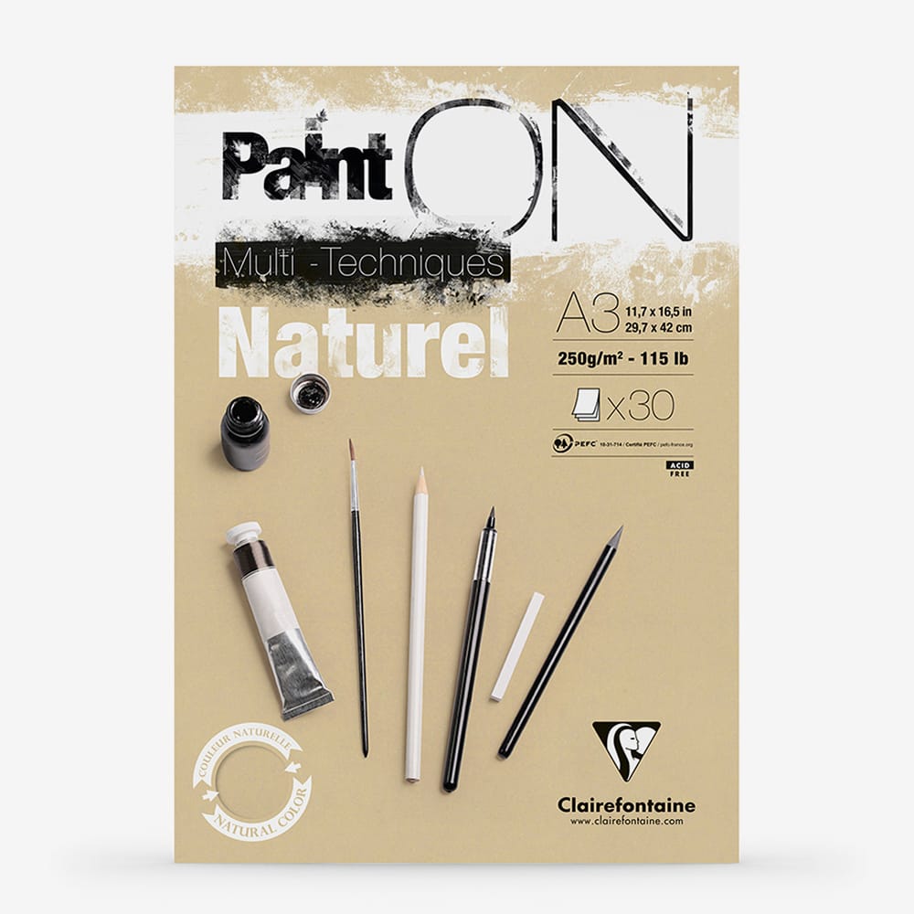 CLAIRFONTAINE PAINT ON NATUREL