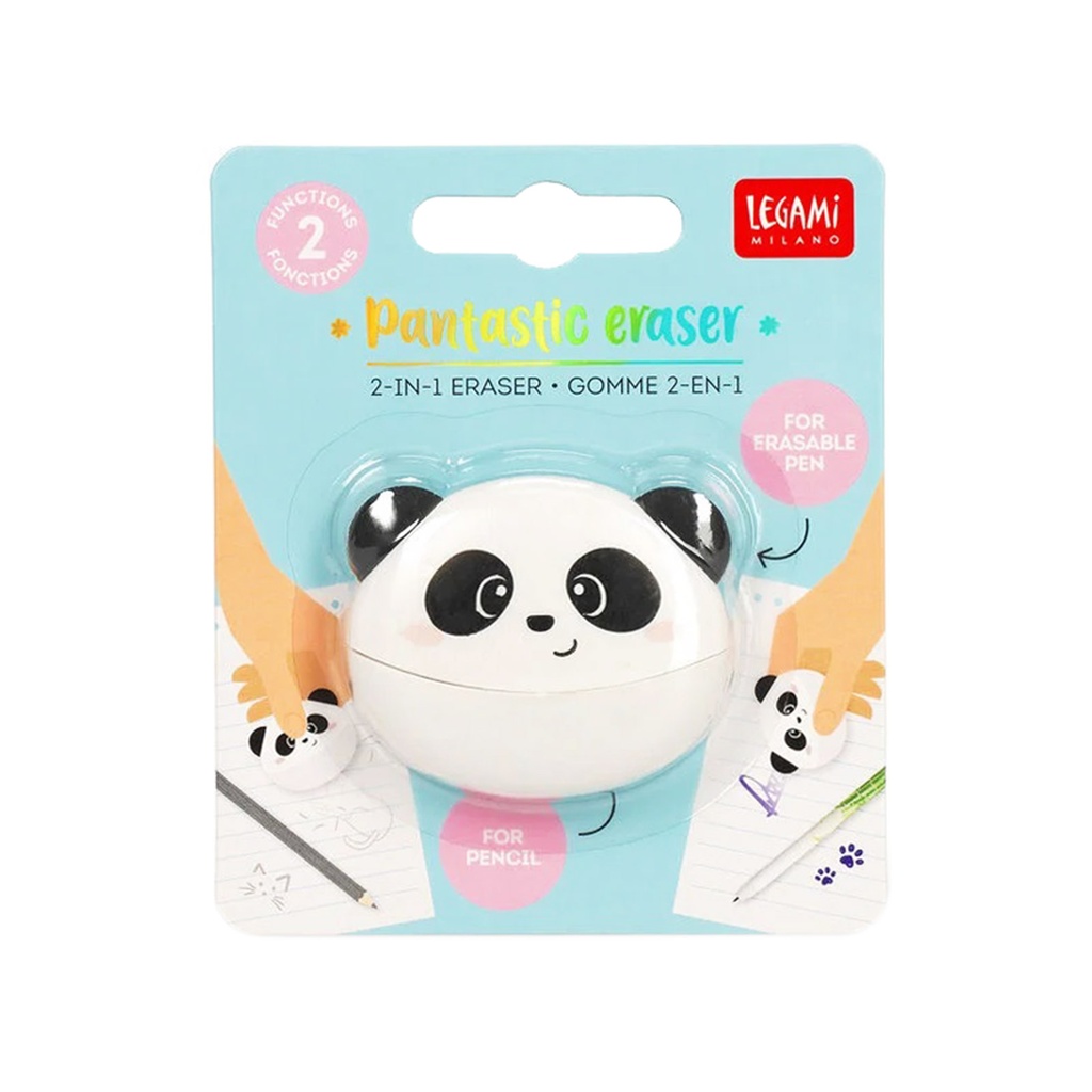 LEGAMI GOMME PANDA 2 en 1