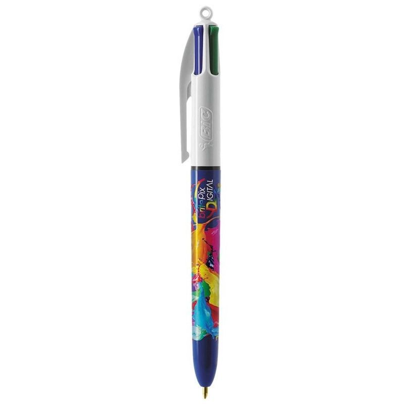 Bic 4 color marbre  (jaune)