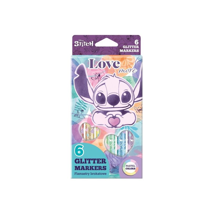 STITCH GLITTER MARKERS