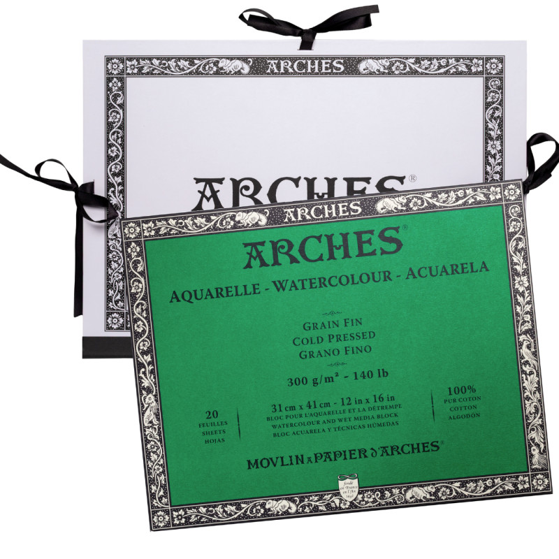 BLOC ARCHES GF 300g 31x41 +carton offert