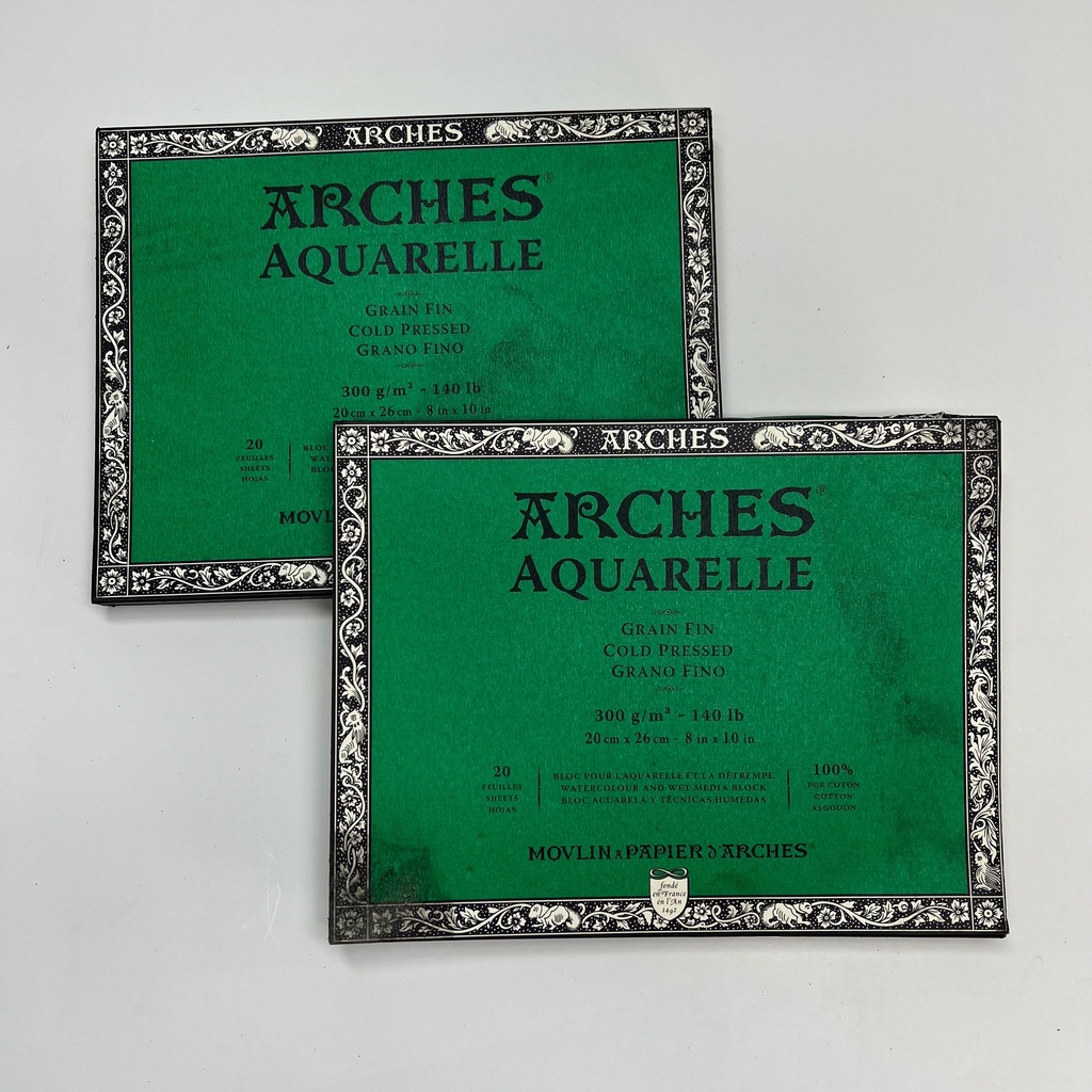 BLOC ARCHES GF 300g 20x26 cm