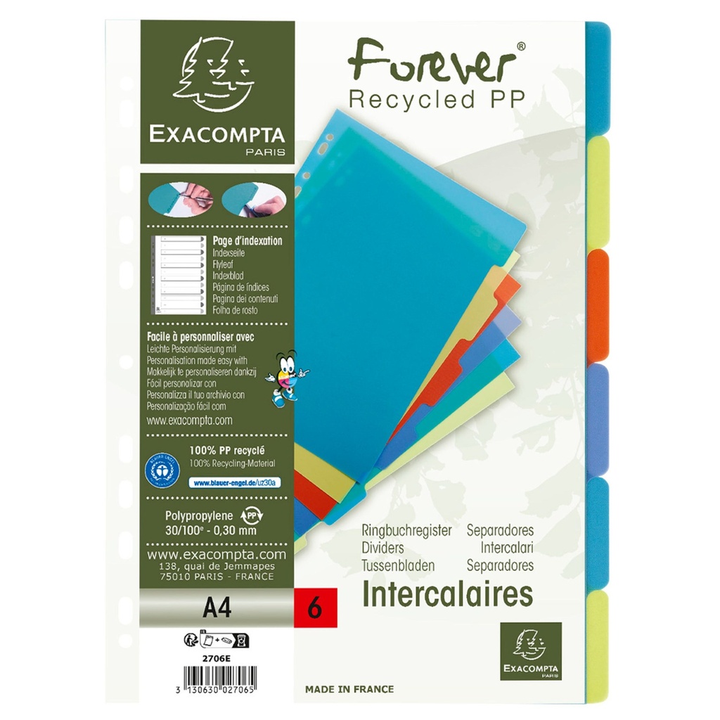 EXACOMPTA FOREVER PP 6 Pos