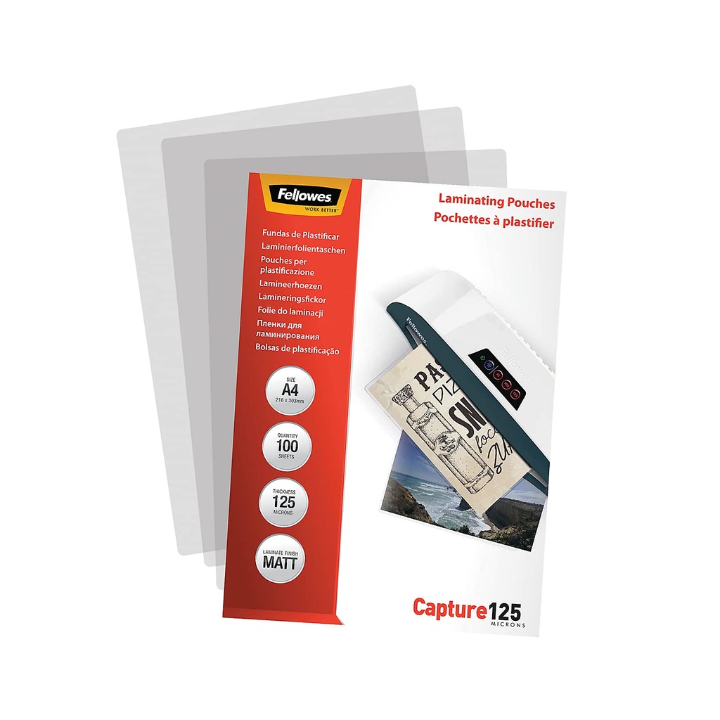 FELLOWES POCH A PLASTIFIER A4 MAT