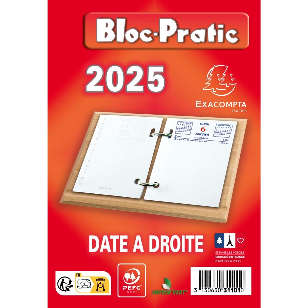 EXA BLOC PRATIC 2026 31101SE