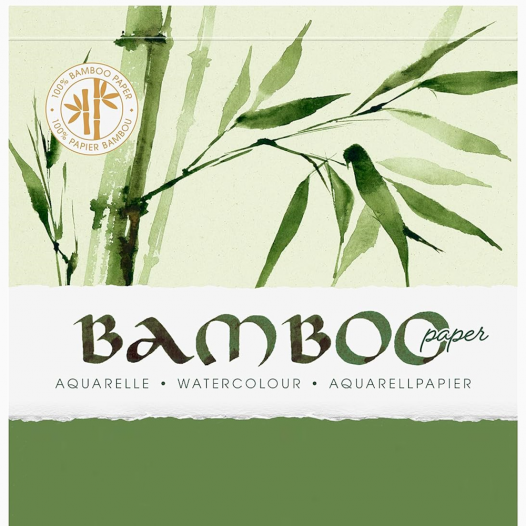 PAPIER AQUARELLE BAMBOO 7,4x10 cm