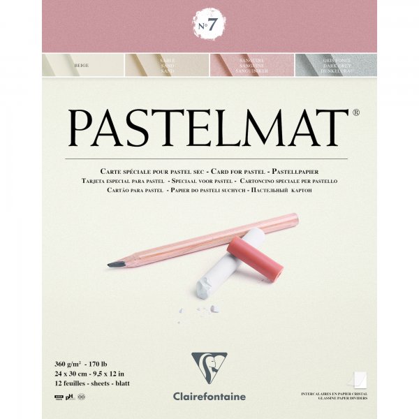 BLOC PASTELMAT A4 nr 7