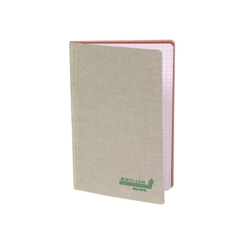 CARNET TOILE AURORA 192P 5x5